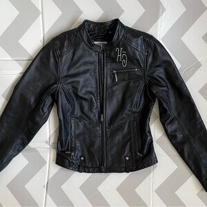 Leather Harley Davidson jacket